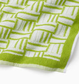 Tirreno Kiwi Corner Detail of Beach Towel by Sferra Linens at Fig Linens and Home
