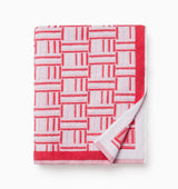 Tirreno Coral Beach Towel by Sferra Linens at Fig Linens and Home