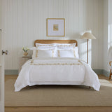 Tralcio Bedding by Sferra | Embroidered Sheets and Duvet Covers at Fig Linens and Home 1