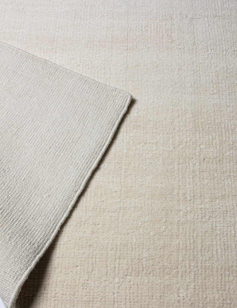 Sferra Oyster Vacone Wool Rug 7.9x9.9 at Fig Linens and Home