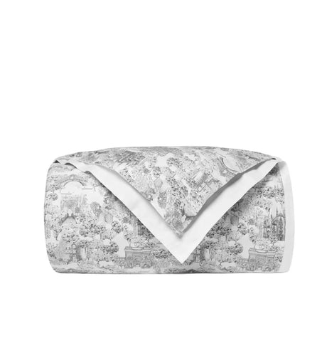 Duvet Covers - Viaterra Black and White Bedding by Sferra Linens at Fig Linens and Home