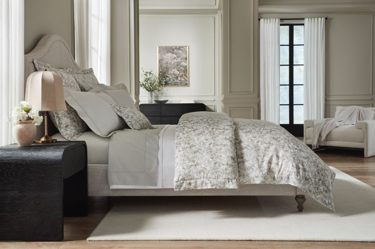 Victoria Willow Full Queen Duvet Cover 88X92 | Sferra at Fig Linens and Home