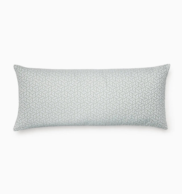 Virentia Decorative Pillow by Sferra Linens in Sage at Fig Linens and Home - 1