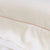 Detail of Pink Stitching on Pom Pom at Home Sheena Bamboo Bedding | Bed Sheets and Duvet Covers