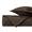 SQUARE Quilted Coverlet in Chocolate by Home Treasures at Fig Linens and Home