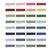 Tape Color Chart - Somerset Brendan Bath by Legacy Home - Fig Linens and Home - 1