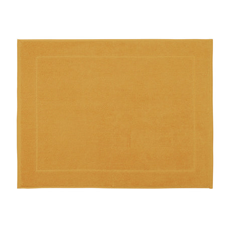 Caresse Yellow Bath Mat By Le Jacquard Francais