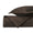 TIME SQUARE Quilted Coverlet in Chocolate by Home Treasures at Fig Linens and Home