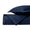 TIME SQUARE Quilted Coverlet in Navy Blue by Home Treasures at Fig Linens and Home