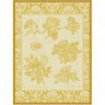 Jardin Des Roses Yellow Tea Towel by Le Jacquard Français