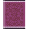 L'ail Purple Tea Towel by Le Jacquard Français