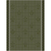 Lulu Luce Green 24" x 31" Tea Towel by Le Jacquard Français