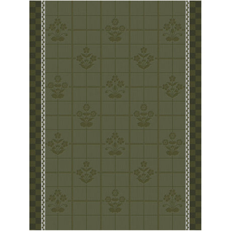 Lulu Luce Green 24" x 31" Tea Towel by Le Jacquard Français