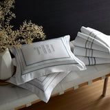 Triad Bedding by Home Treasures at Fig Linens and Home - View 2 of Cotton Percale Fine Linens