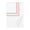 Triad Duvet Cover in White and Bright Red - Home Treasures at Fig Linens and Home