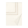 Triad Duvet Cover in Ivory and Candlelight - Home Treasures at Fig Linens and Home