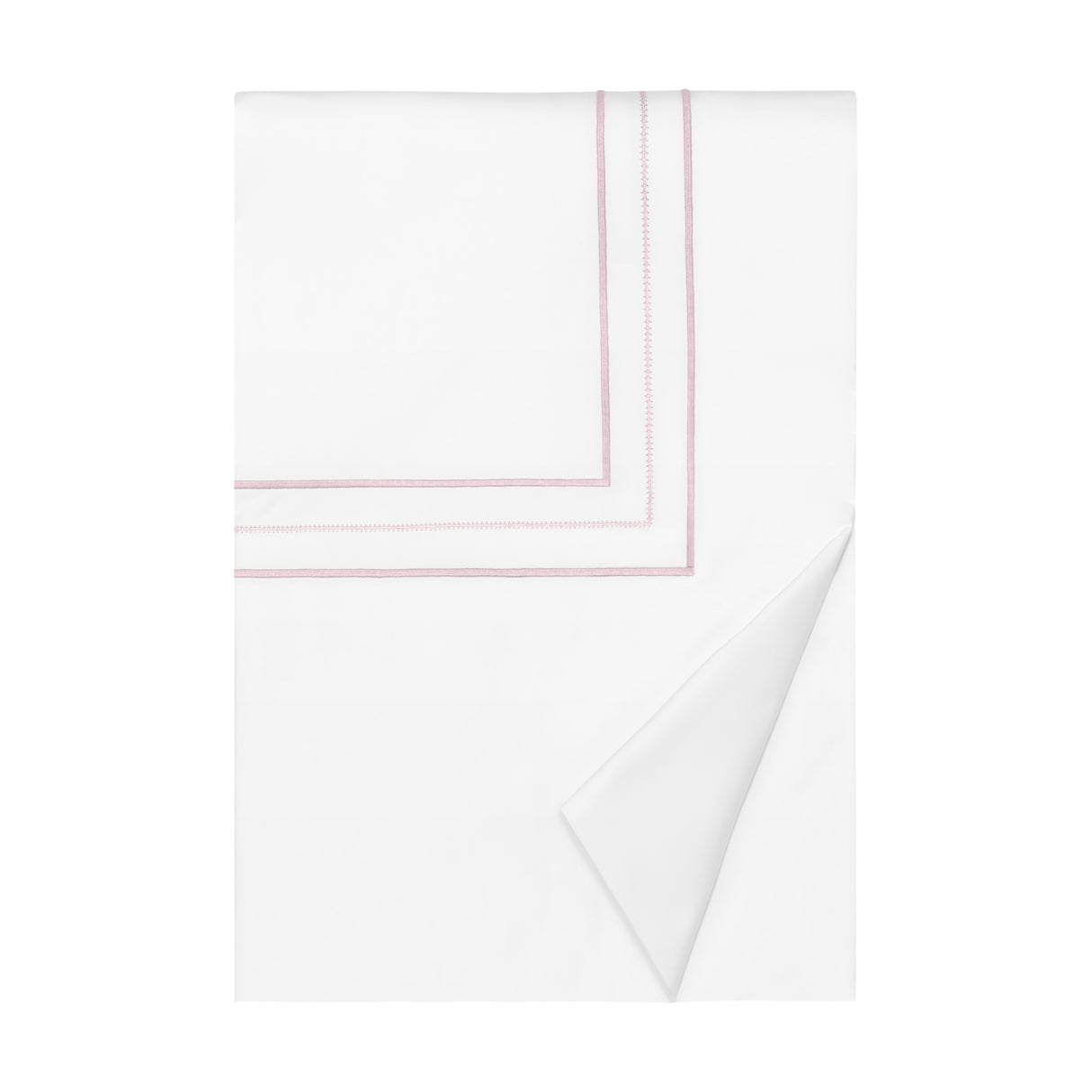 Triad Duvet Cover in White and Lavender - Home Treasures at Fig Linens and Home