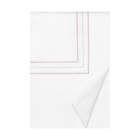 Triad Duvet Cover in White and Lavender - Home Treasures at Fig Linens and Home