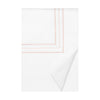 Triad Duvet Cover in White and Light Pink - Home Treasures at Fig Linens and Home