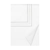 Triad Duvet Cover in White and Pebble - Home Treasures at Fig Linens and Home