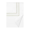 Triad Duvet Cover in White and Piana - Home Treasures at Fig Linens and Home
