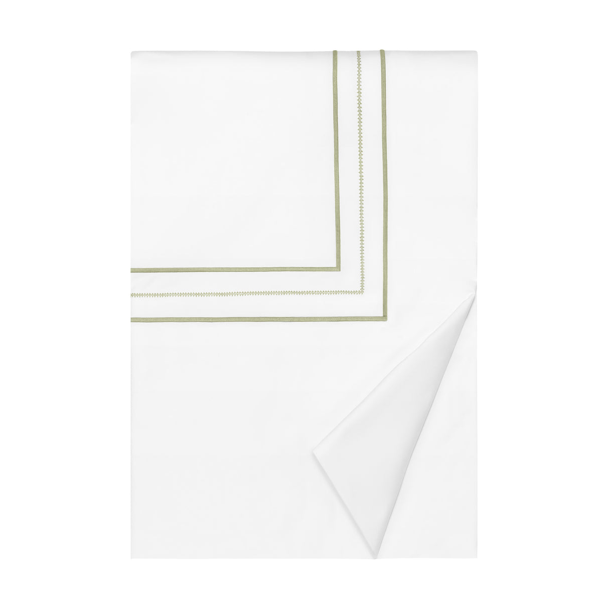Triad Duvet Cover in White and Piana - Home Treasures at Fig Linens and Home