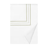 Triad Duvet Cover in White and Piana - Home Treasures at Fig Linens and Home