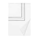 Triad Duvet Cover in White and Ricco - Home Treasures at Fig Linens and Home