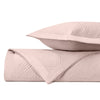 TWILIGHT Quilted Coverlet in Light Pink by Home Treasures at Fig Linens and Home