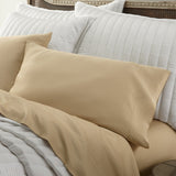 Urban Bamboo Pillowcases in Champagne - Lili Alessandra Bedding at Fig Linens and Home