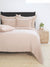 Cotton Coverlet shown with Pillow Shams - Pom Pom at Home Vancouver Amber Bedding