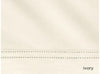 Fig Linens - Virtuoso Sheeting Duvet and Shams by Peacock Alley - Ivory