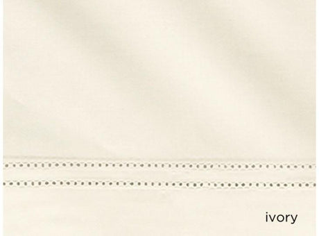 Fig Linens - Virtuoso Sheeting Duvet and Shams by Peacock Alley - Ivory