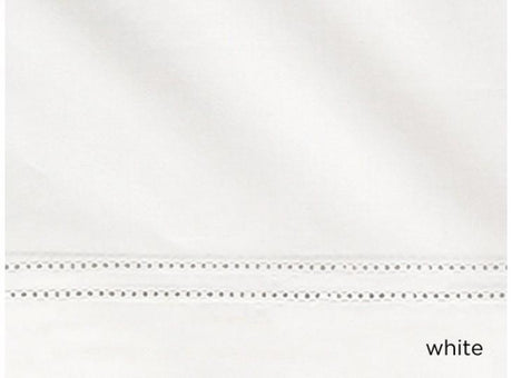 Fig Linens - Virtuoso Sheeting Duvet and Shams by Peacock Alley - White