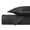 WAVE Quilted Coverlet in Black by Home Treasures at Fig Linens and Home