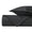 WICKER Quilted Coverlet in Black by Home Treasures at Fig Linens and Home