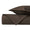 WICKER Quilted Coverlet in Chocolate by Home Treasures at Fig Linens and Home