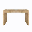 Adrien Rattan Desk by Worlds Away | Home Office Decor at Fig Linens and Home