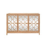 Aria Natural Buffet Cabinet | Worlds Away Furniture at Fig Linens and Home - Front of Cabinet