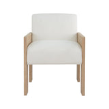 Astor Cerused Oak Dining Chair by Worlds Away 33.25"H x 24.25"W x 25.25"D Cerused Oak at FIG LINENS AND HOME 2
