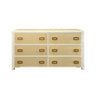 Atticus Natural Dresser by Worlds Away at Fig Linens and Home