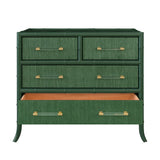 Beckett Green 4-Drawer Dresser by Worlds Away at Fig Linens and Home 3