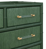 Beckett Green 4-Drawer Dresser by Worlds Away at Fig Linens and Home 5