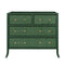 Beckett Green 4-Drawer Dresser by Worlds Away at Fig Linens and Home 1