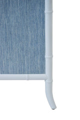 Beckett Light Blue 4-Drawer Dresser by Worlds Away at Fig Linens and Home 7