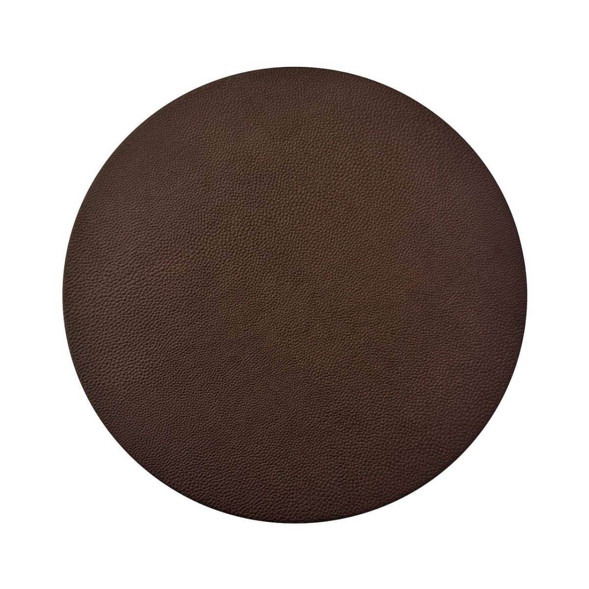 Bolton Brass Base Cigar Table with Round Leather Top by Worlds Away 10" Dia x 24.75"H Brass at FIG LINENS AND HOME 3