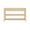 Worlds Away Briar Natural Console Table at Fig Linens and Home - Front View