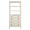 Worlds Away Brooke Antique White Etagere at Fig Linens and Home - Front
