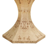 Bryce Burlwood Dining Table by Worlds Away at Fig Linens and Home - Detail 2