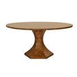 Bryce Dark Burl Wood Dining Table by Worlds Away at Fig Linens and Home